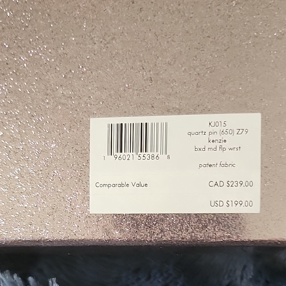 Kate Spade Shimmering Pink Clutch